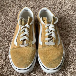 yellow vans - size 5 women (US)